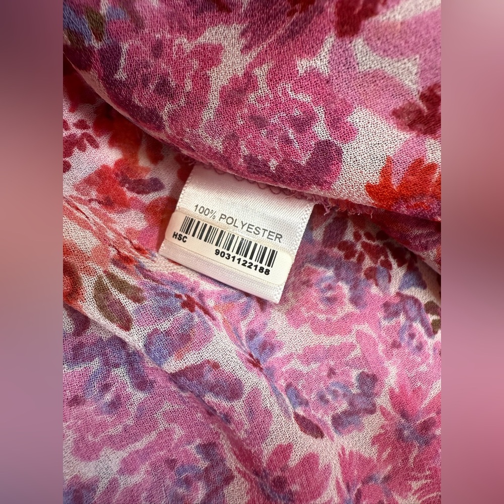 Misa Los Angeles Leeva dress long sleeve mini pink red XS barbiecore (bin W) - Picture 9 of 12